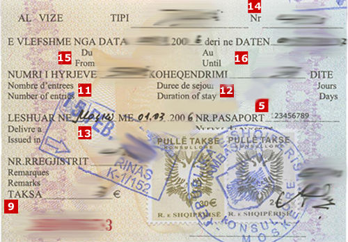 albanian tourist visa uk