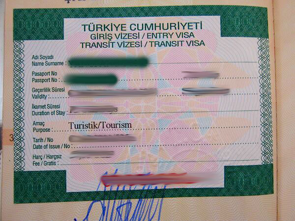 tourist visa to uk from turkey