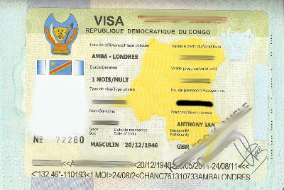 congo tourist visa