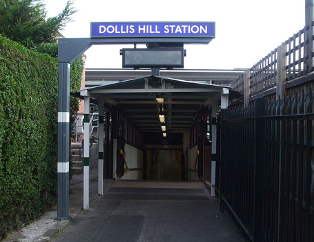 Police stations near Dollis Hill Station