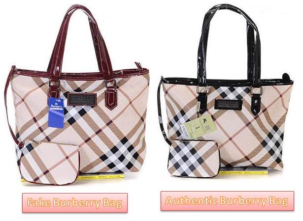 How to Spot Fake Burberry Bags