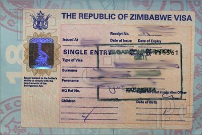 zimbabwe tourism visa