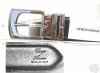 Scripts on Armani belts