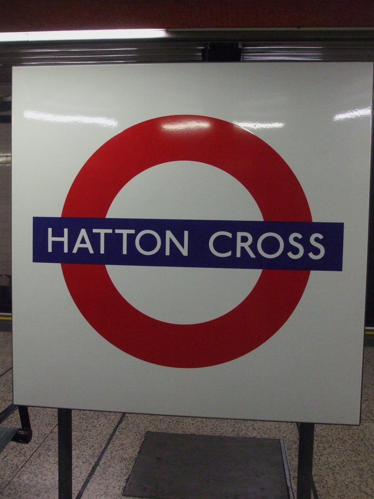 Hatton Cross Tube Station London