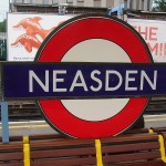 Neasden tube station in London