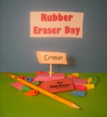 How to Celebrate Rubber Eraser Day