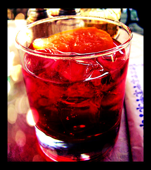 Campari Tonic Cocktail