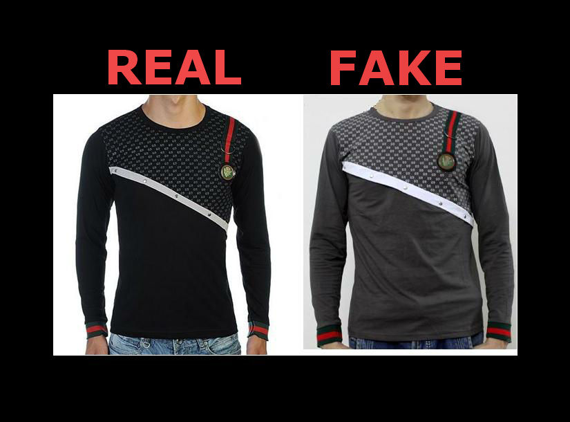 gucci polo real vs fake