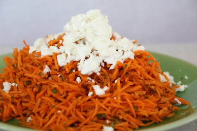 Feta carrot Salad Recipe