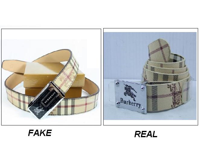 burberry belt real vs fake
