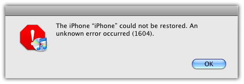 iphone-Error-1604