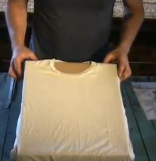 How to Tape a Stencil on a T Shirt