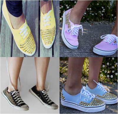 How to Make Studded Shoes