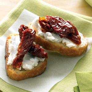 Goat Cheese and Sun Dried Tomato