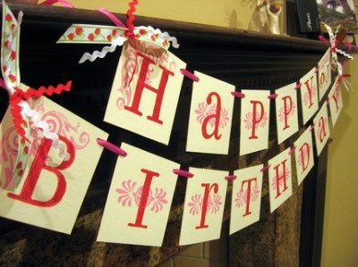 How To Make a Birthday Banner