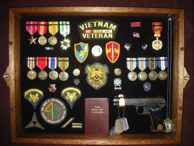 How to Display Military Medals in a Shadow Box