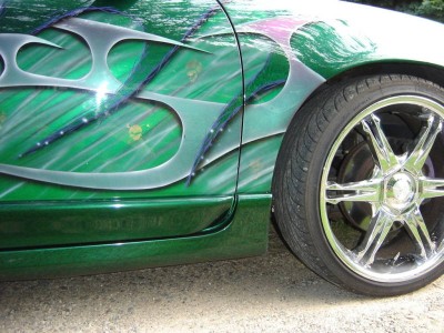 How to Paint Marbleized Auto Paint