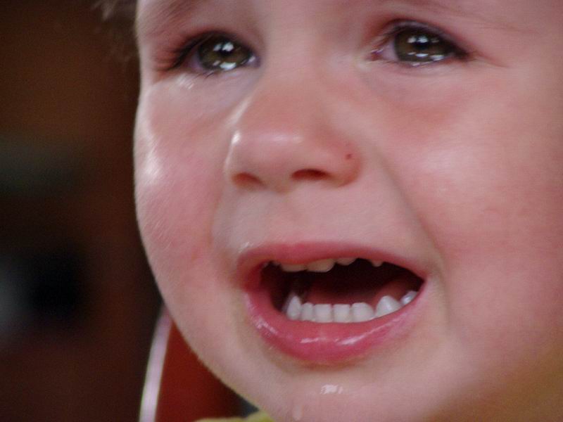 Child crying