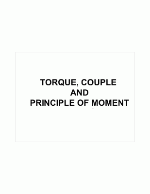 difference between torque and horae power