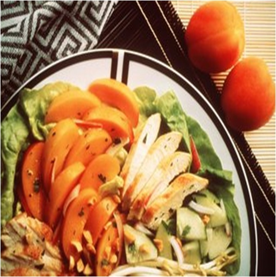 Fresh Apricot Thai Salad