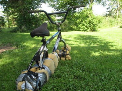 aerosteeze trampoline bike