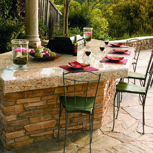 How to Build an Outdoor Countertop